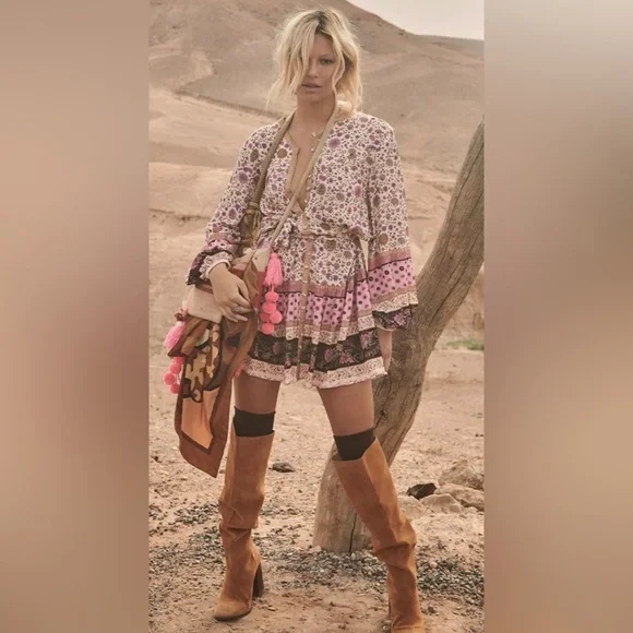 Spell Lady Untamed Tunic Mini Dress Medium - Picture 7 of 16